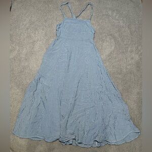 Blue stripped sundress